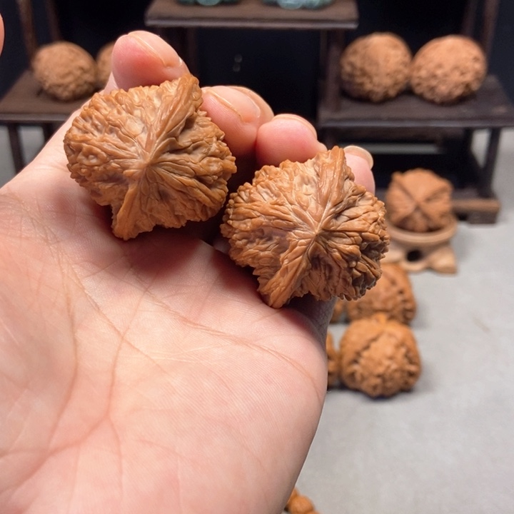 把件文玩核桃39练手磨盘