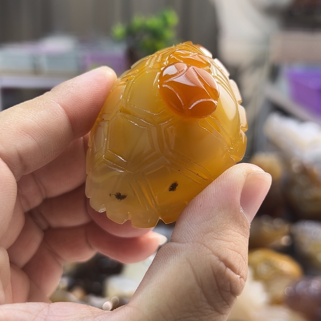 玛瑙/玉髓未镶嵌吊坠(不含链)