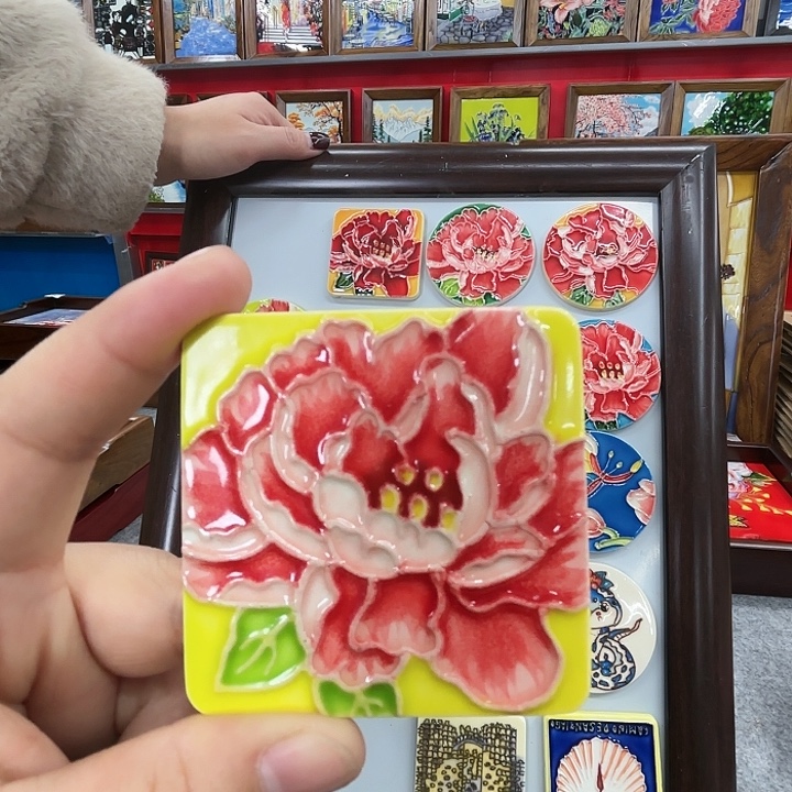 陶瓷板画6/6冰箱贴