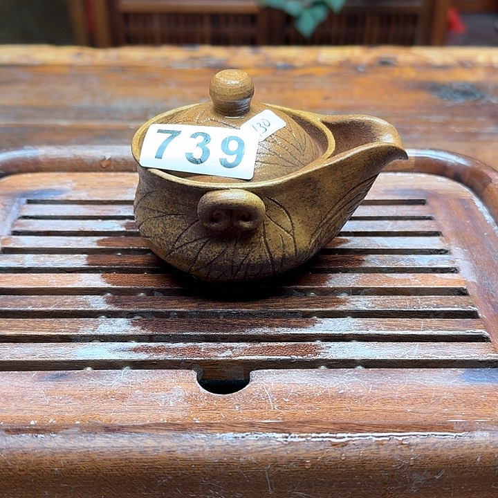 纯手工制作粗陶茶具