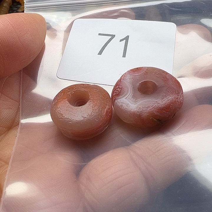 咖***啡玛瑙/玉髓未镶嵌手链