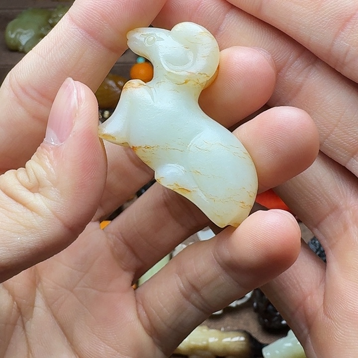 和田玉挂件未镶嵌