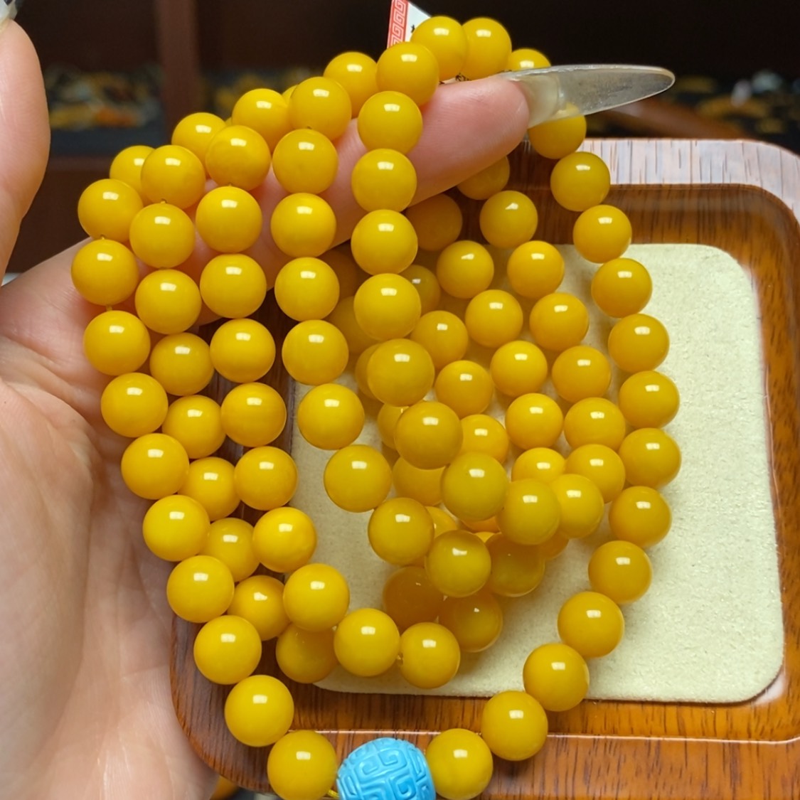 【闪购商品】蜜蜡手链未镶嵌手串