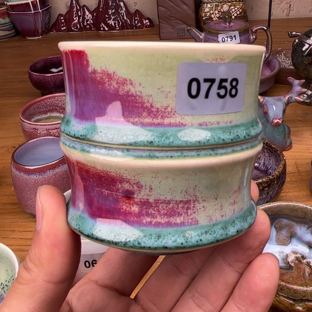 天***护杯子陶窑口自播原矿钧瓷