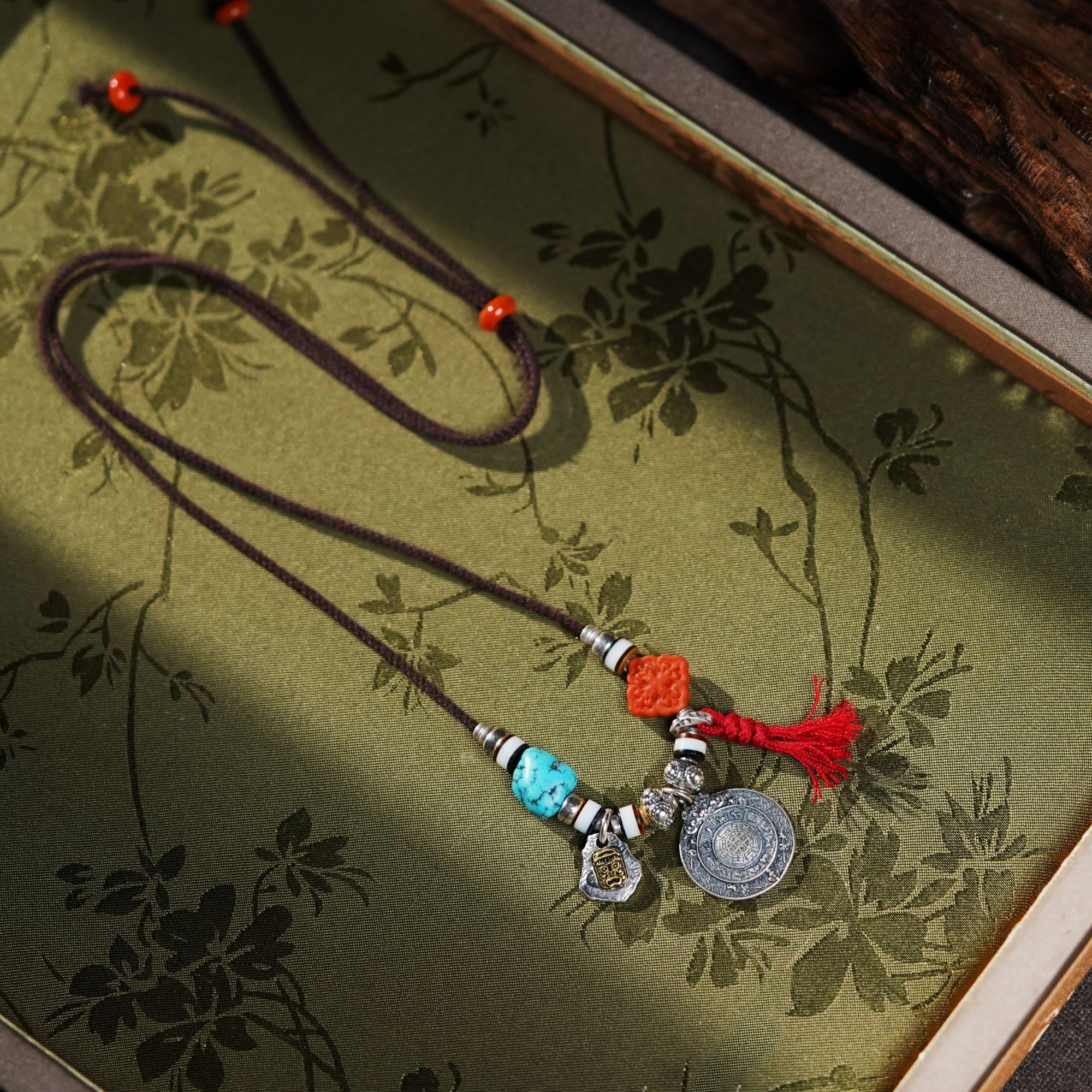 925银银制品 左边婷姐丨S925银吊坠 （C1366）