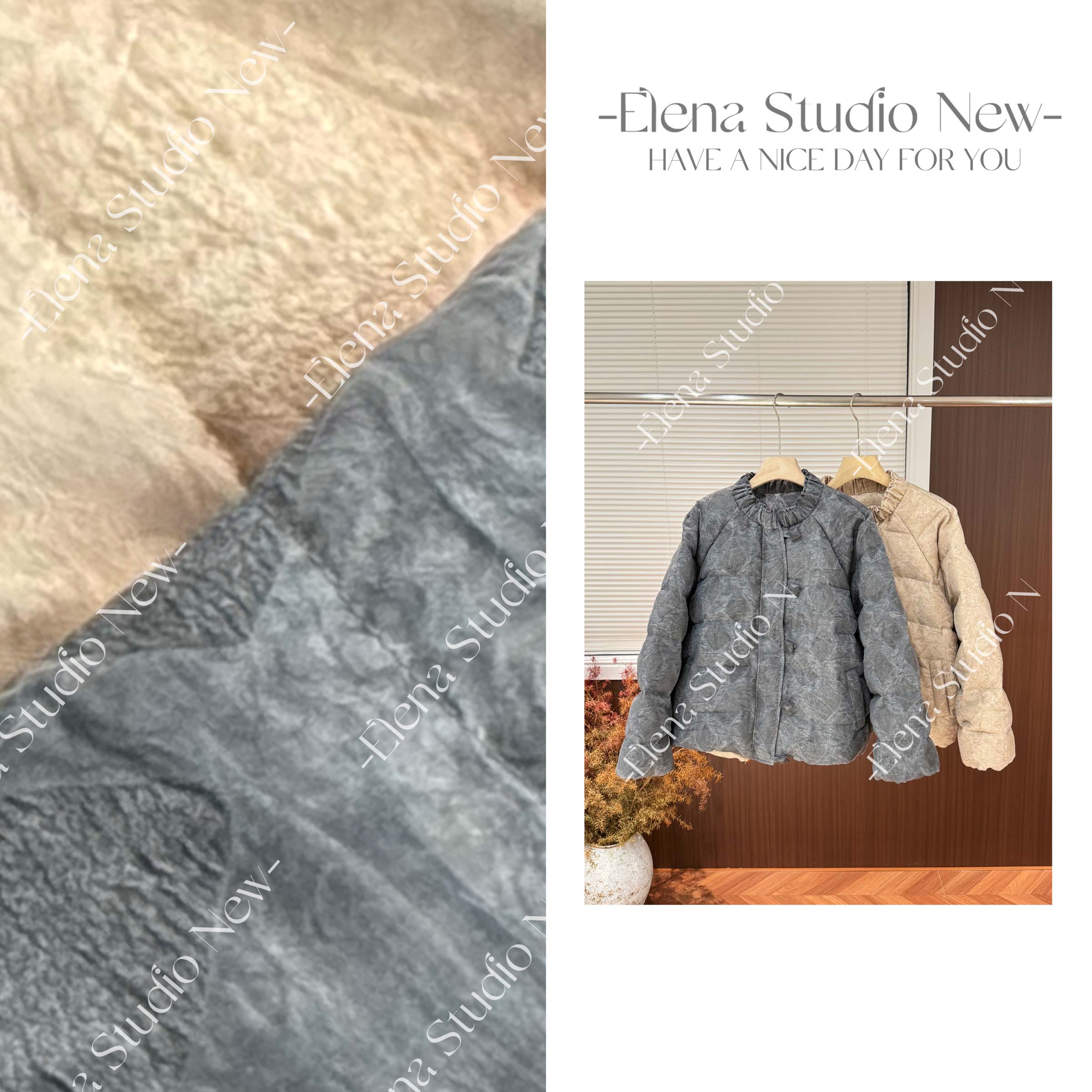 大甜甜【豆乳盒子】设计感精致小众羽绒服气质温柔羽绒服