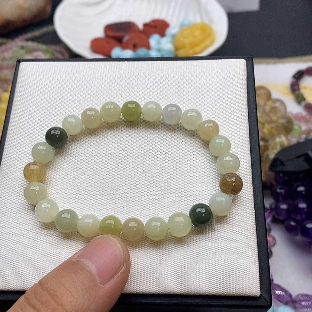 水晶手串未镶嵌……