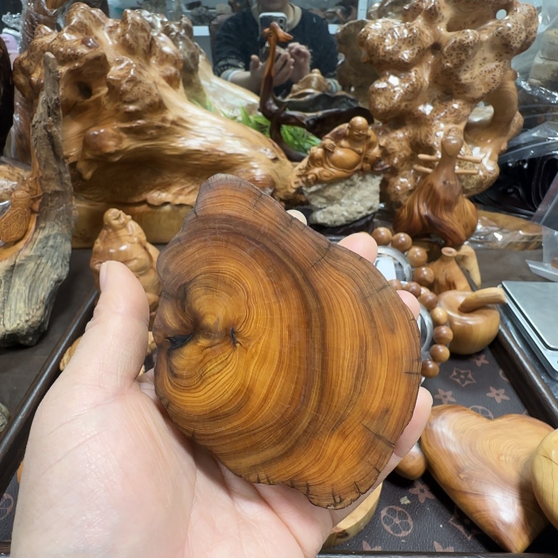 津***道柏木（崖柏）太行崖柏陈化黑油底座