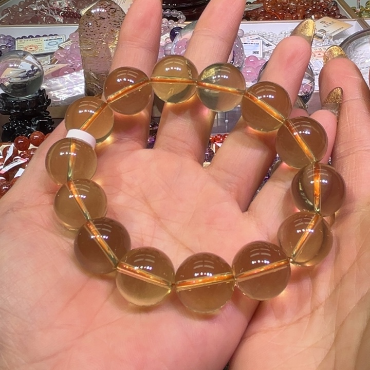 【闪购商品】水晶手链合金支****喳手串