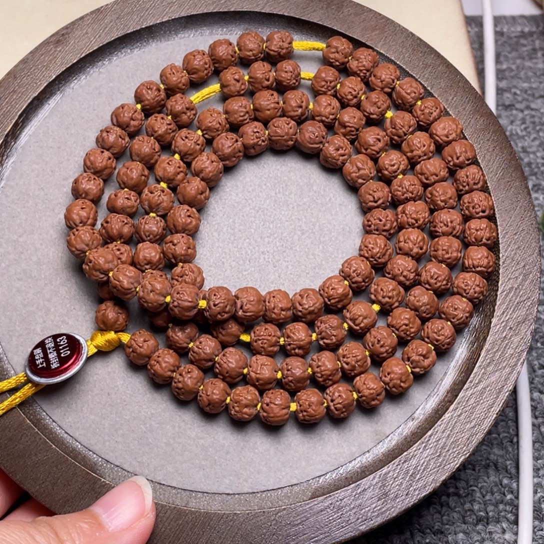 手串金刚菩提吃****泡精品毕业佛手108尺寸8