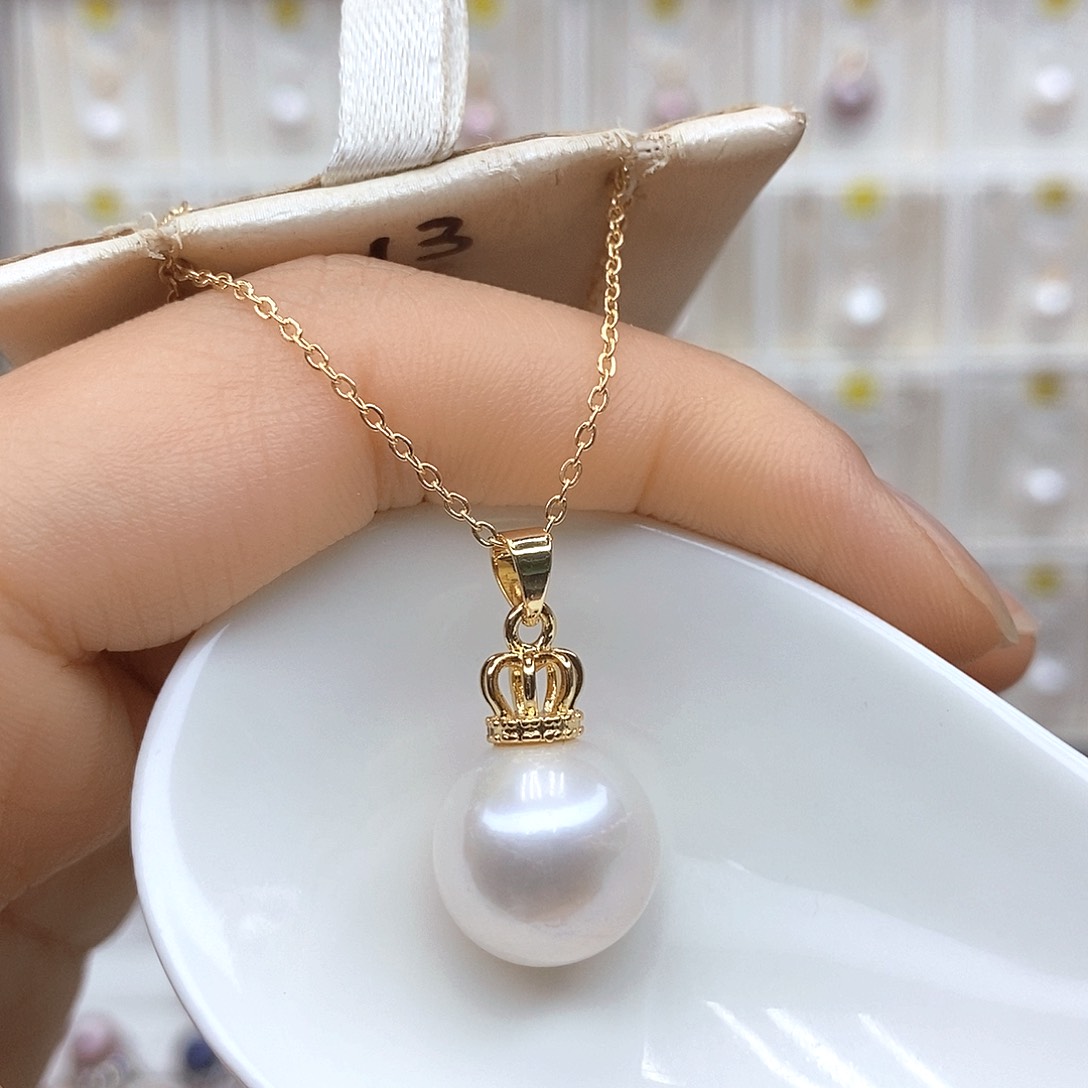 淡水珍珠合金颈饰