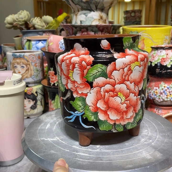 景德镇艺术手绘作品