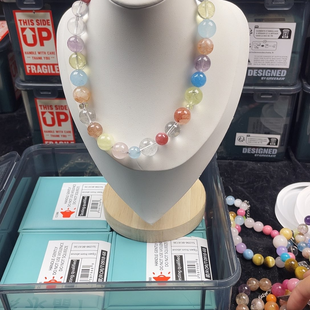 手链烟晶银S925镶嵌