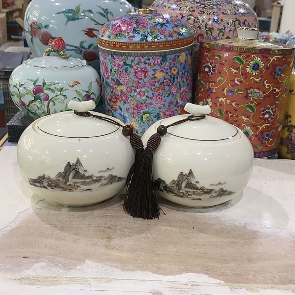 【闪购商品】罐茶叶罐陶瓷茶叶罐
