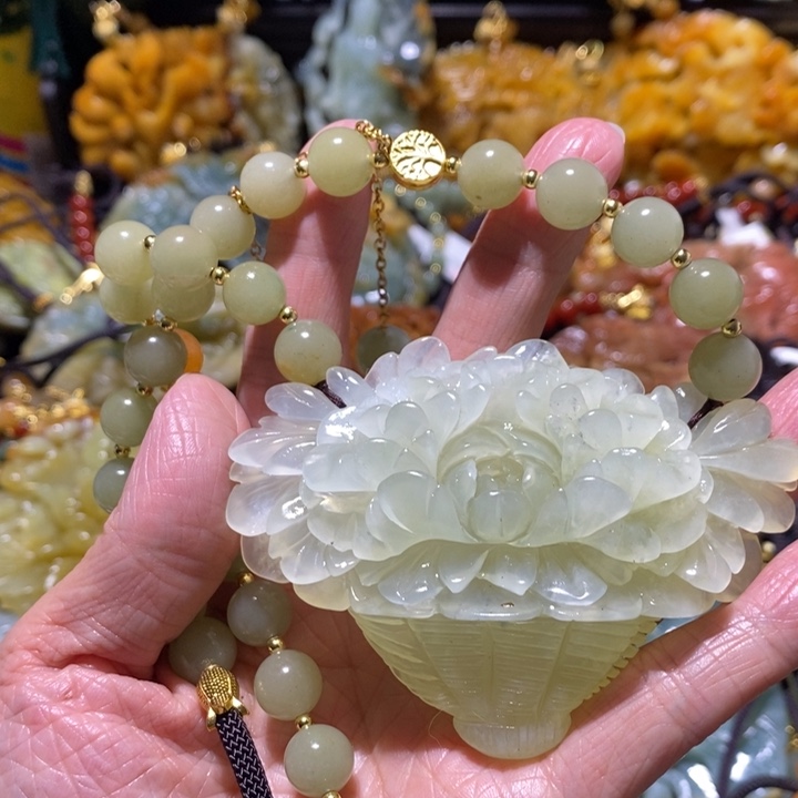 岫玉岫玉吊坠未镶嵌