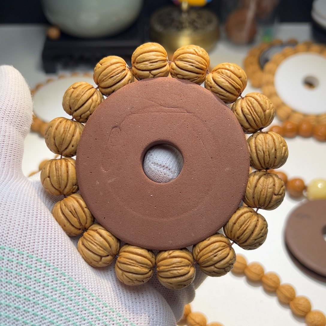 桃核手串金丹桃核