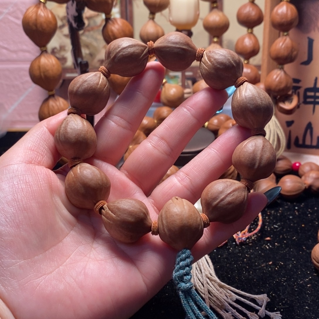 手串/手链橄榄核2.1原皮蜜桃铁