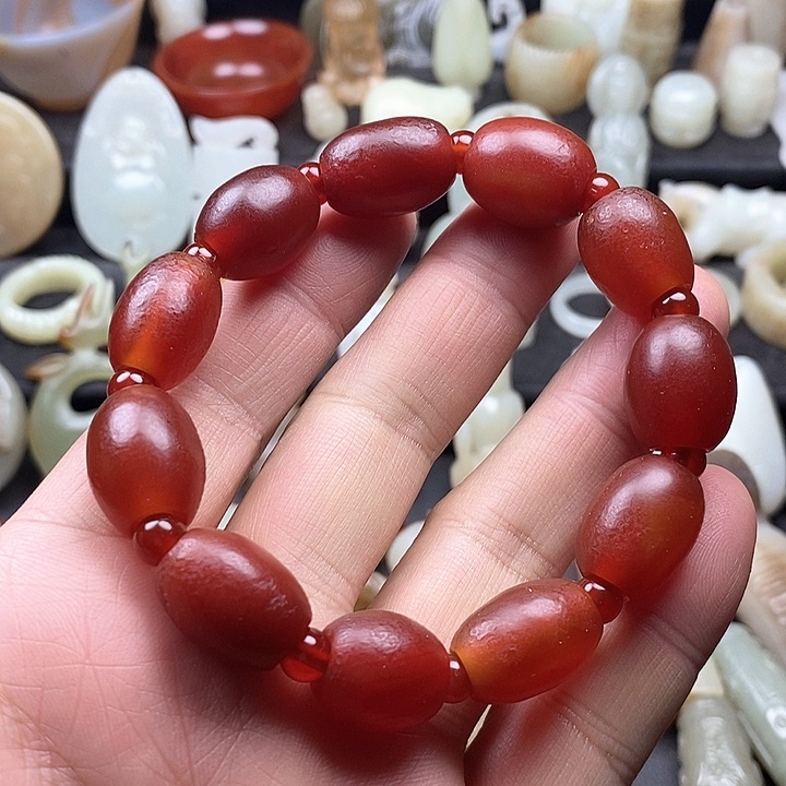 玛瑙/玉髓手链未镶嵌
