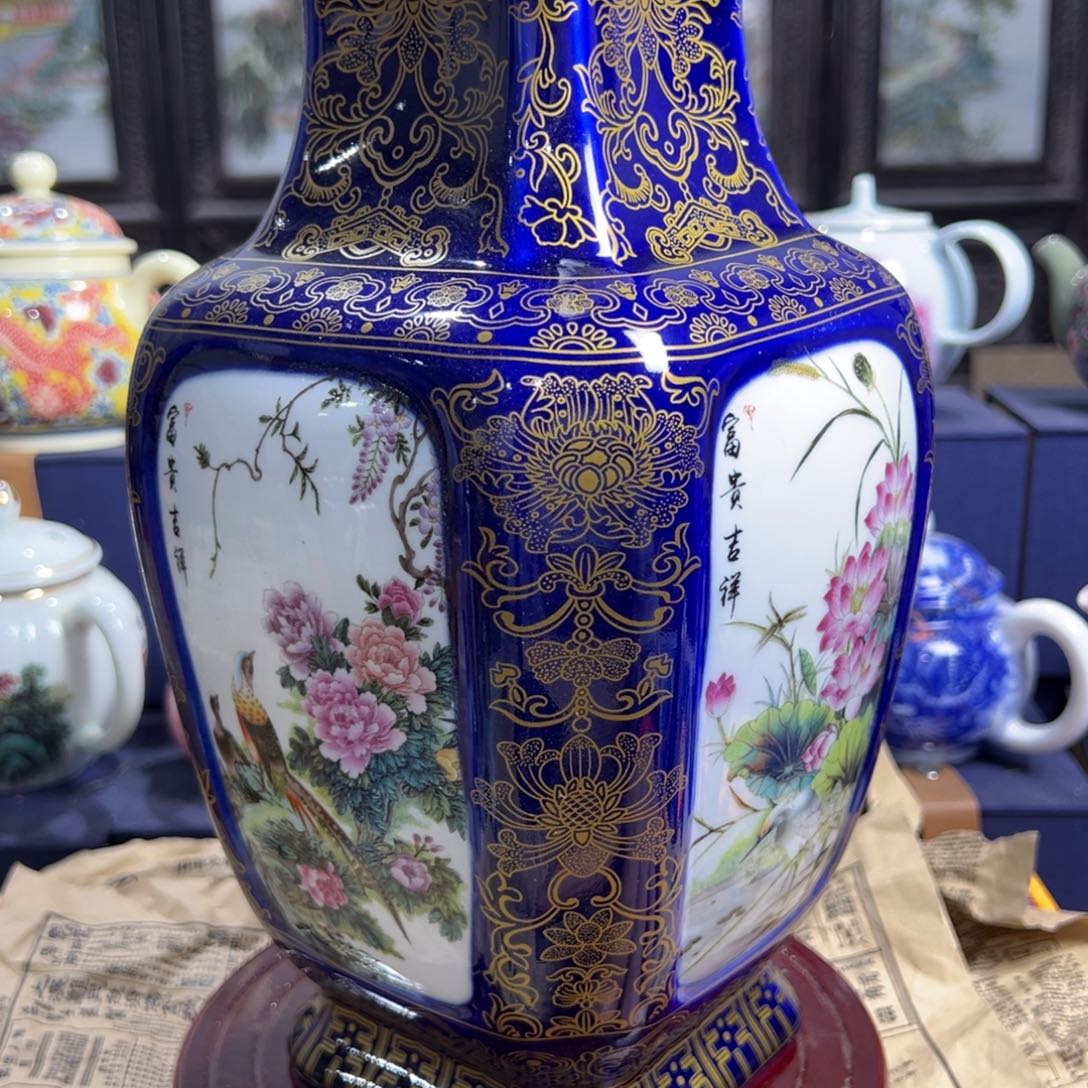 摆件陶景德镇陶瓷工艺品