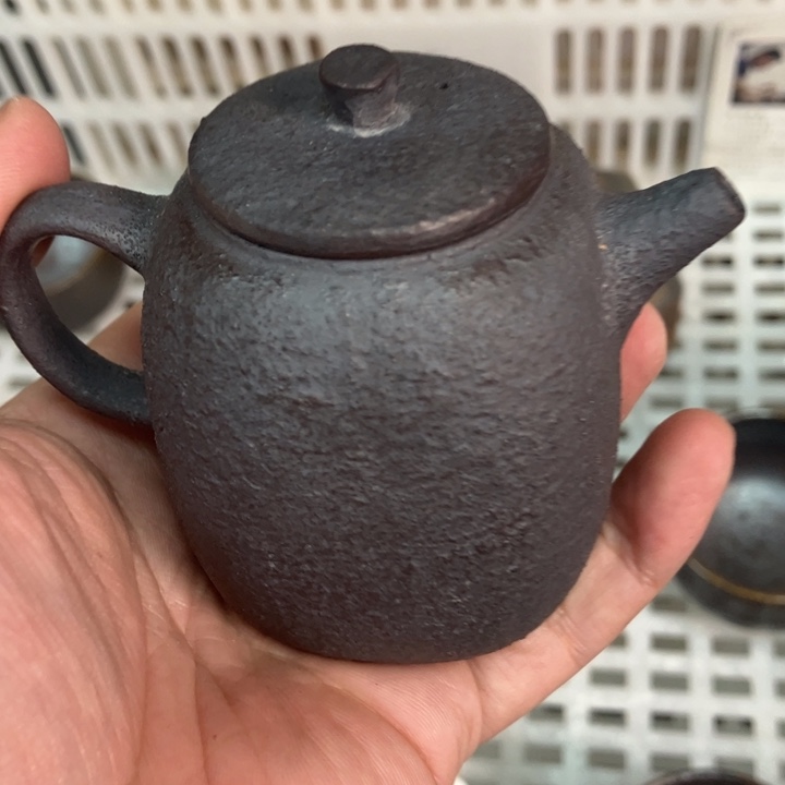 柴烧茶具宝瓶大放漏