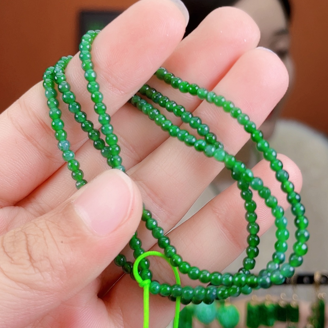 翡翠未镶嵌耳饰饰品