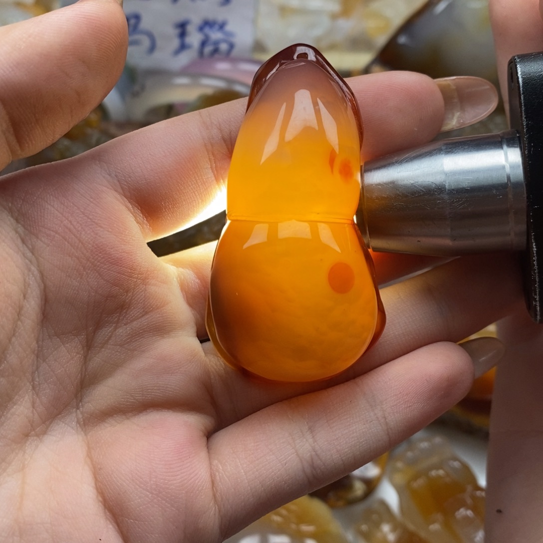 玛瑙/玉髓未镶嵌颈饰