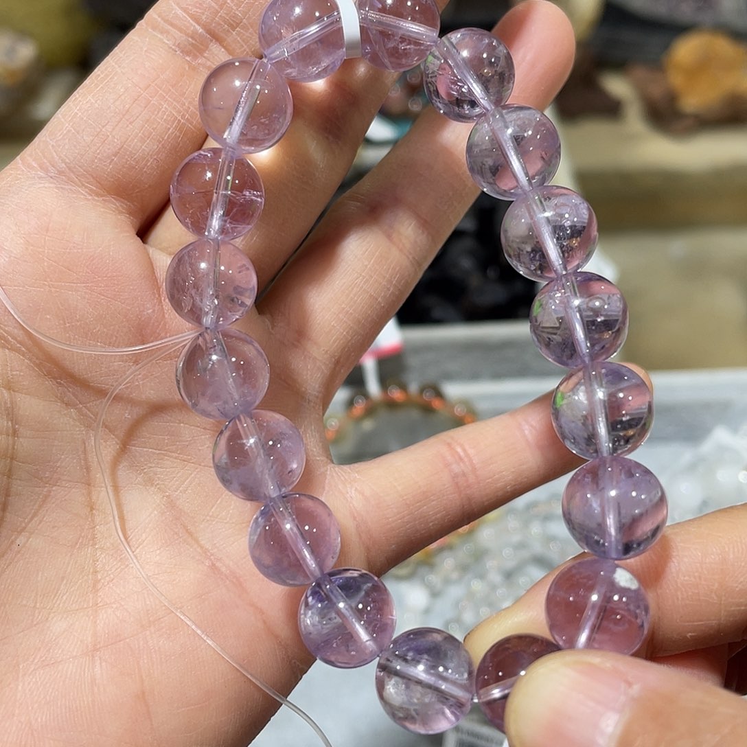 水晶手串11m m未镶嵌z s 341