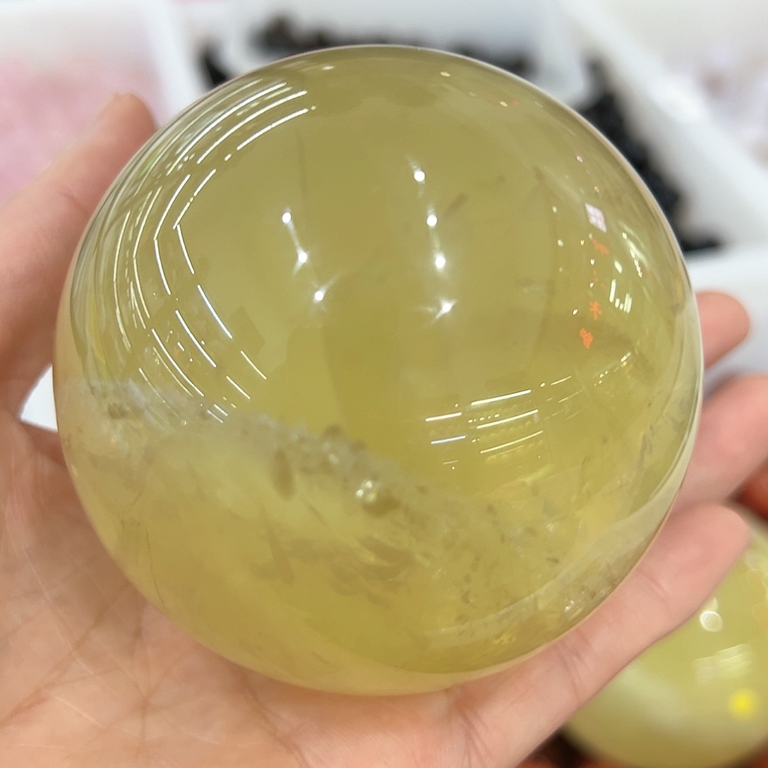 水晶水晶球摆件未镶嵌