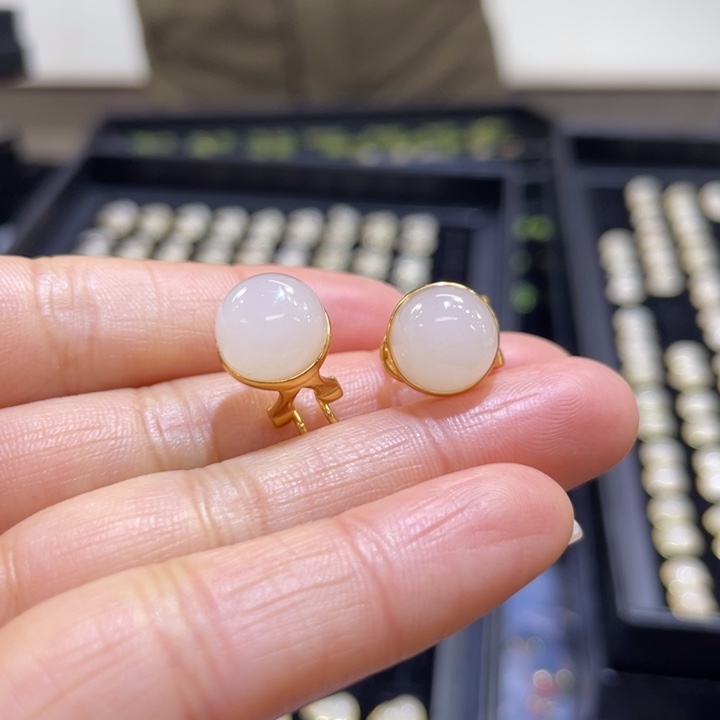 吊坠925银S925耳扣