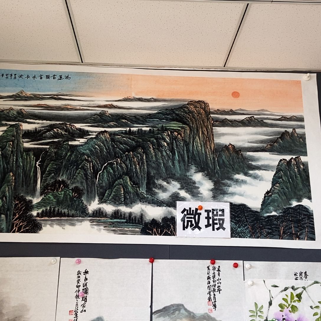 国画一***骨赵宝贵手绘作品70.140