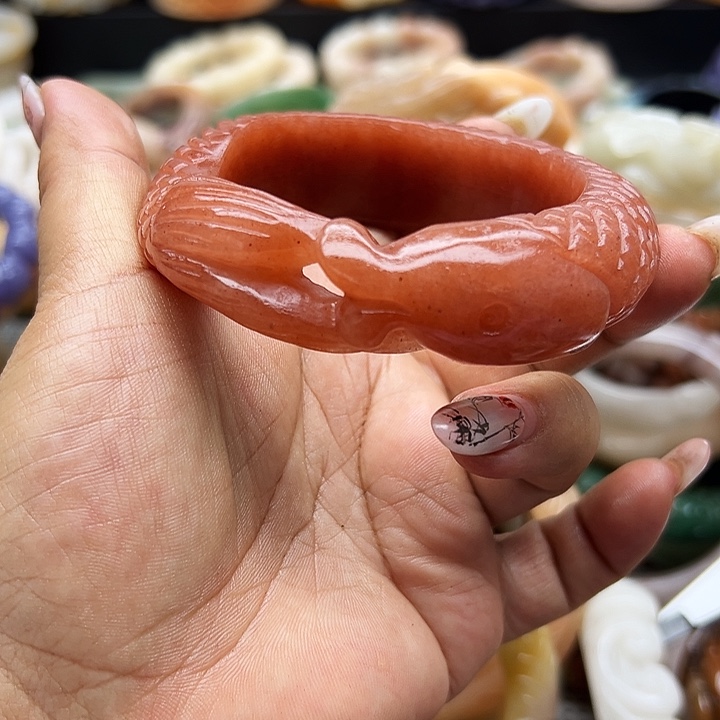 未镶嵌手镯石英岩玉西****馆