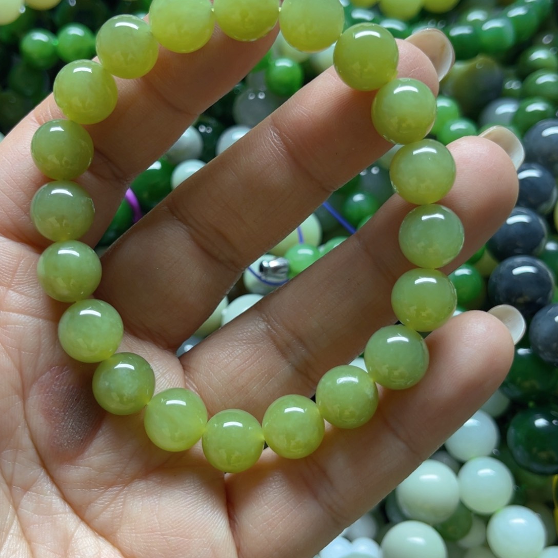 和田玉手链未镶嵌