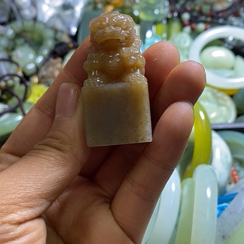 和田玉印章未镶嵌