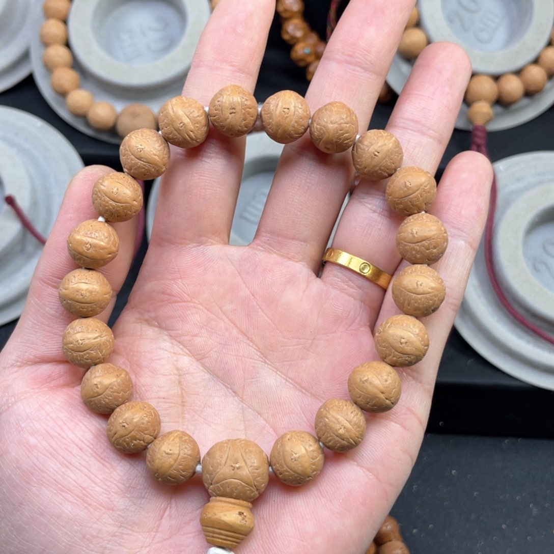 凤眼菩提手串12➕左右尺寸k15凤眼菩提D371同树厚皮