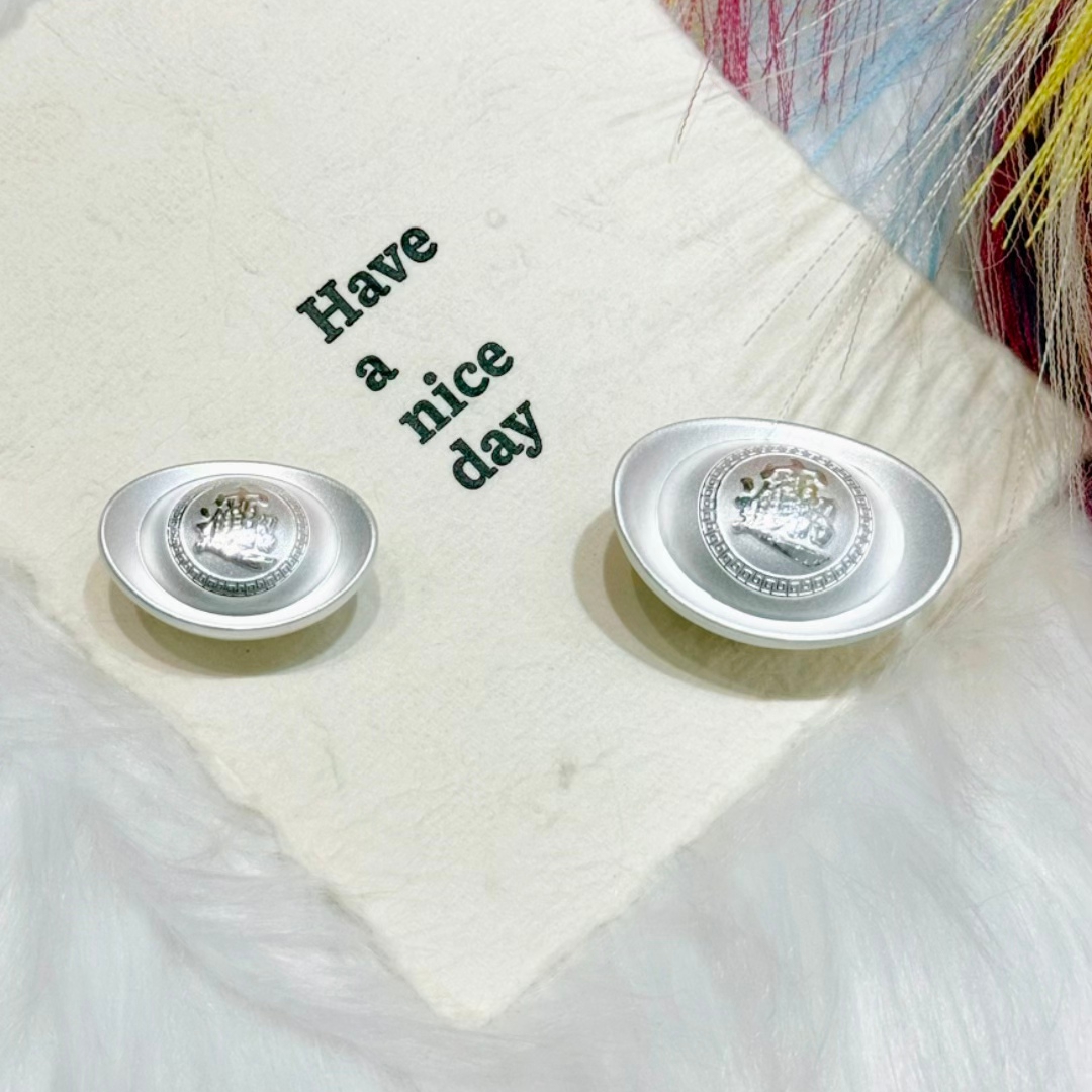 9999足银元宝100g 纯银投资银条50g 白银收藏送礼银砖