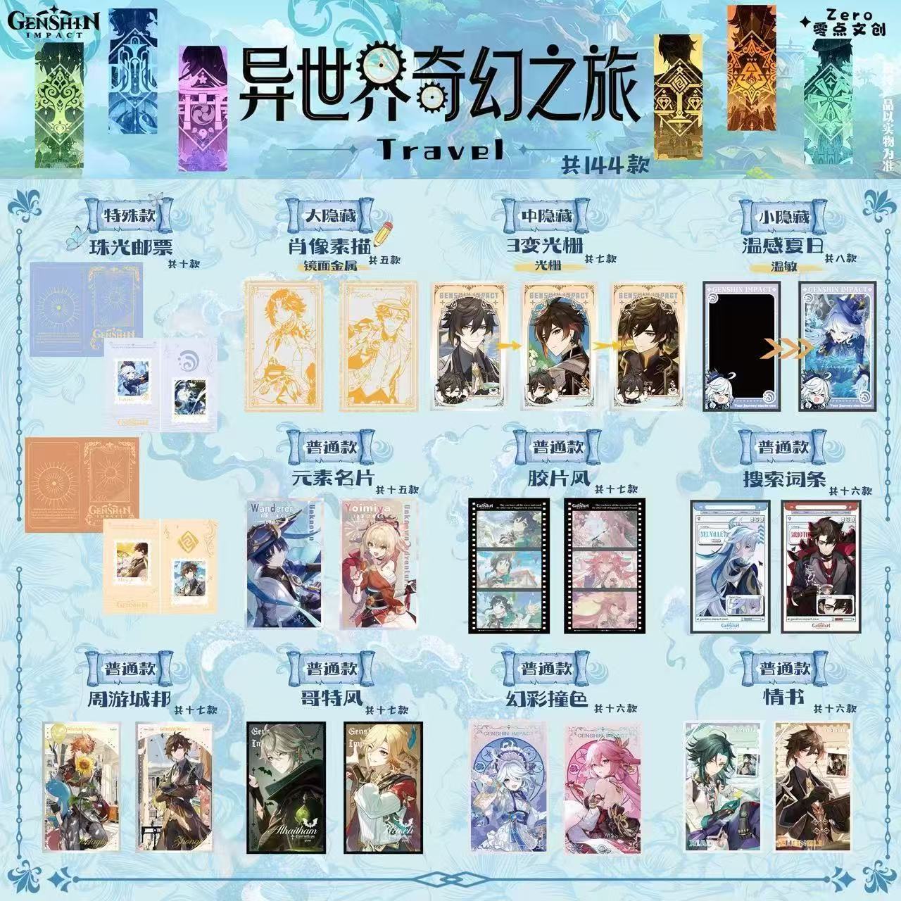【零点文创】原神 异世界奇幻之旅老板哭哭大转盘（代拆）
