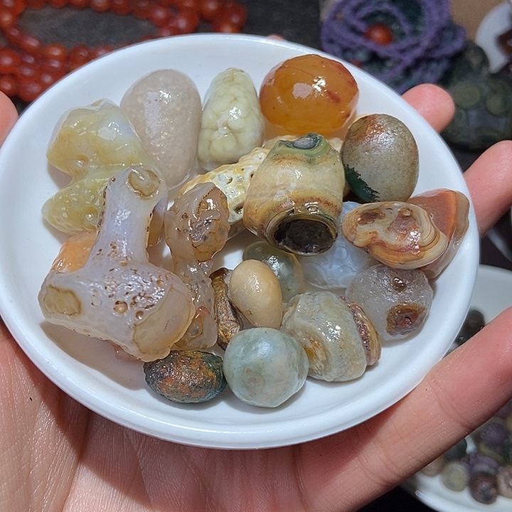 玛瑙/玉髓珠宝半成品未镶嵌i****n