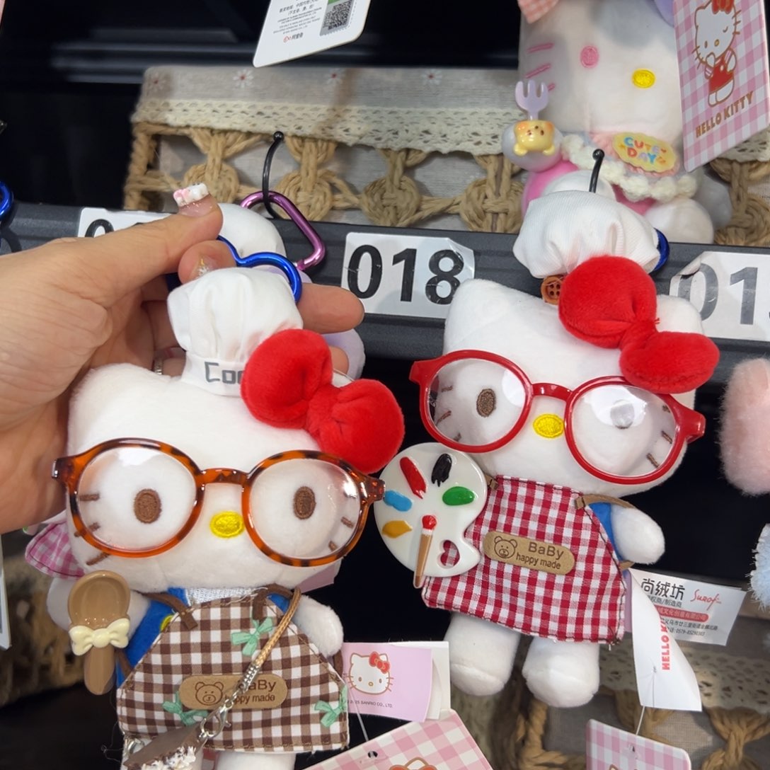 毛绒18和33号眼镜不粘