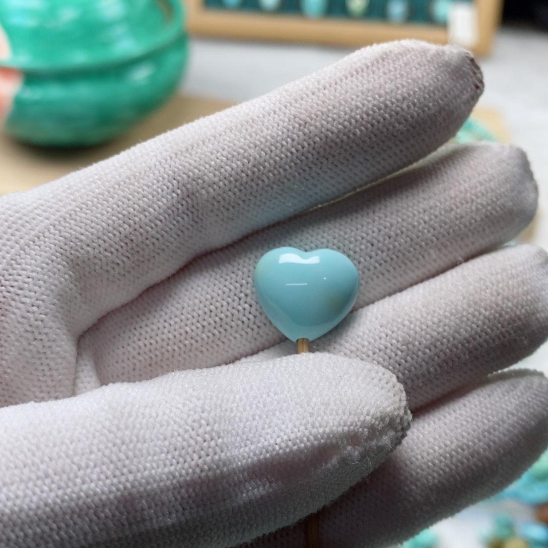 绿松石珠宝奇石未镶嵌暖*