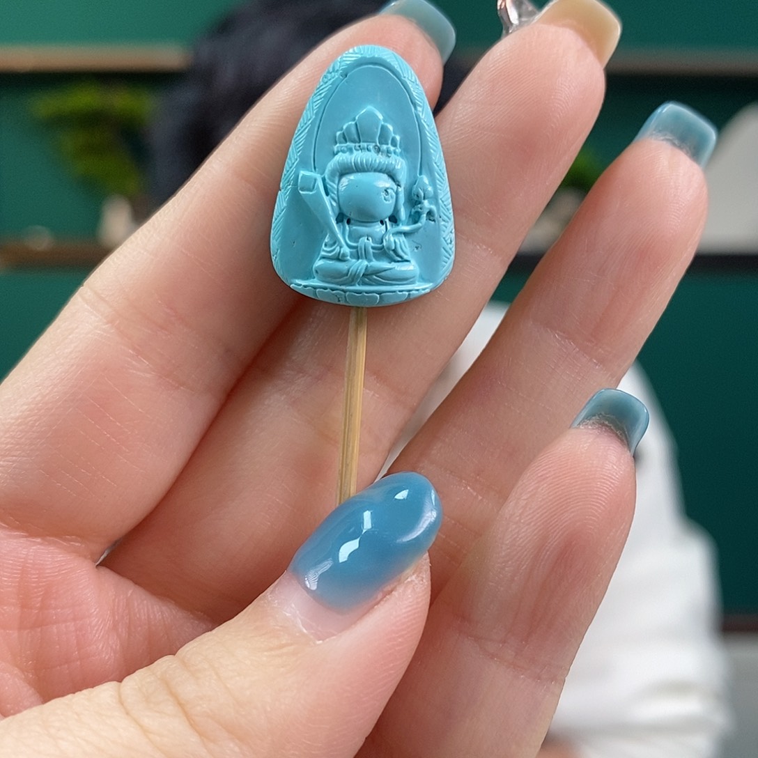 绿松石珠宝奇石未镶嵌