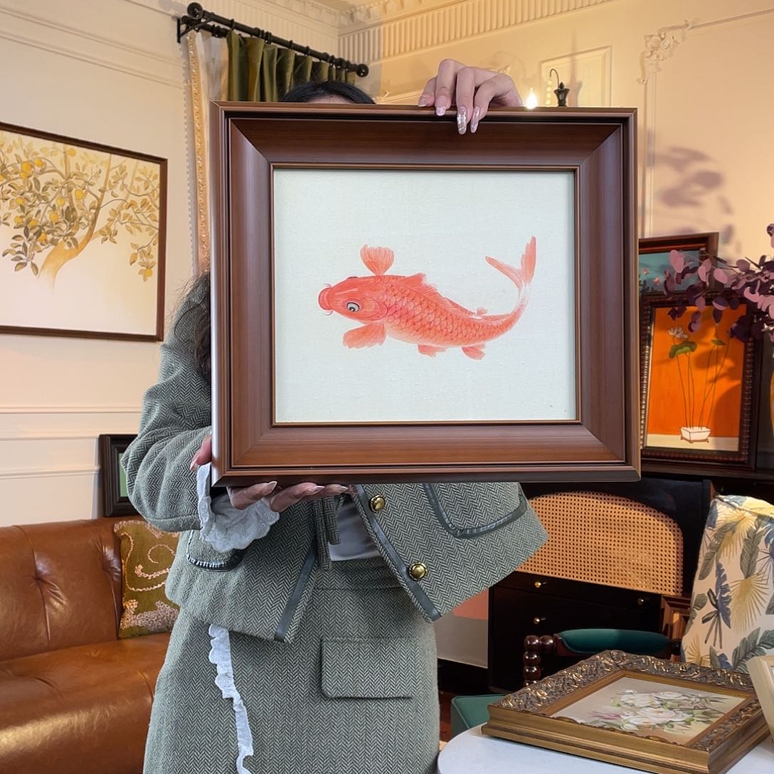 横款含框35✖️40新品鱼