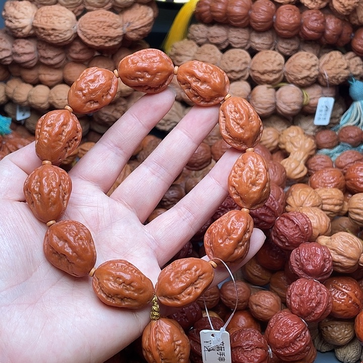 ～***～手串文玩核桃水晶小白菜