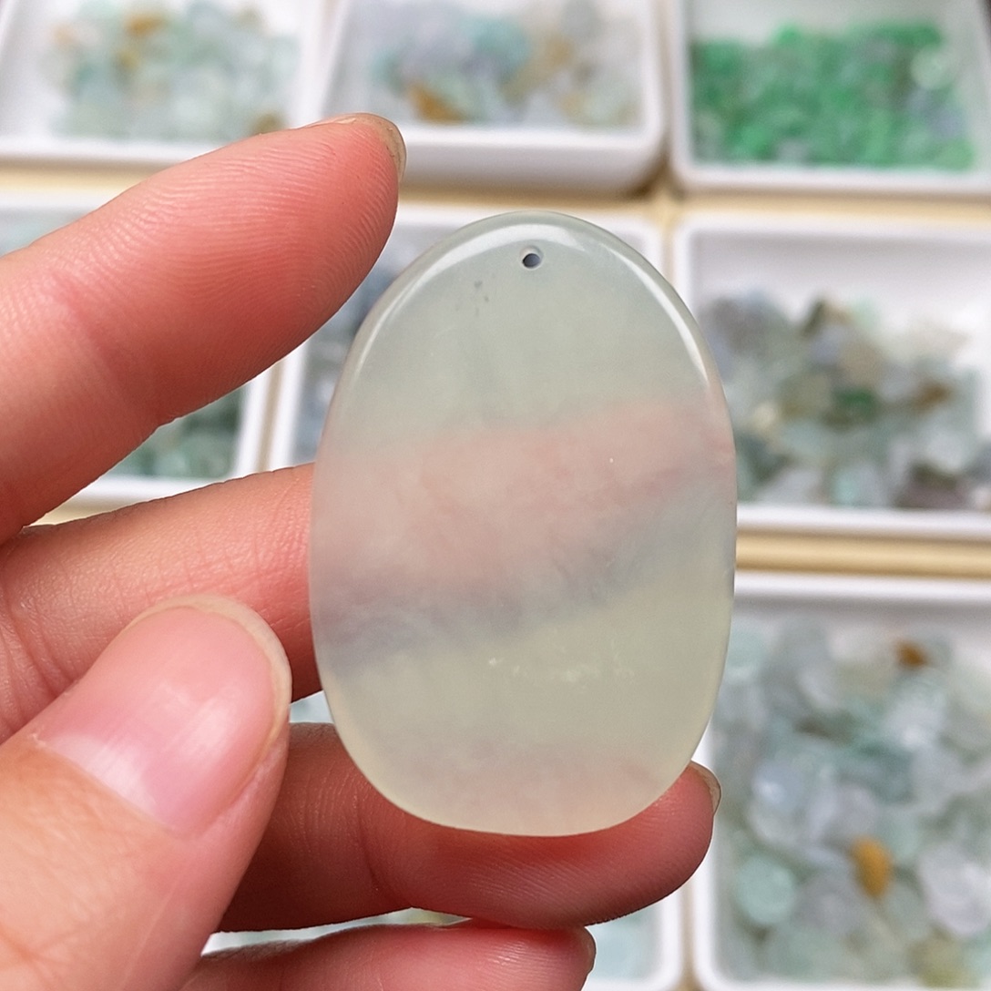 和田玉未镶嵌吊坠(不含链)