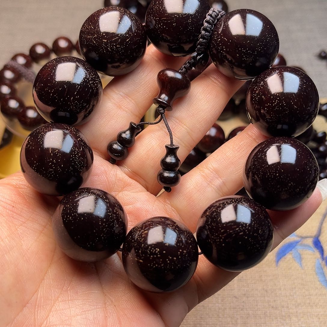 檀香紫檀（小叶紫檀）2.5 10颗满星