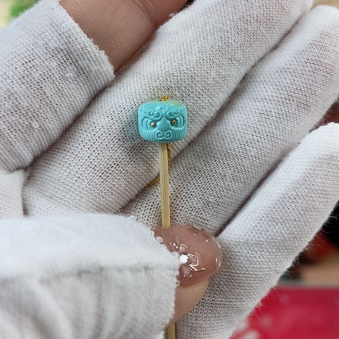 绿松石珠宝奇石未镶嵌