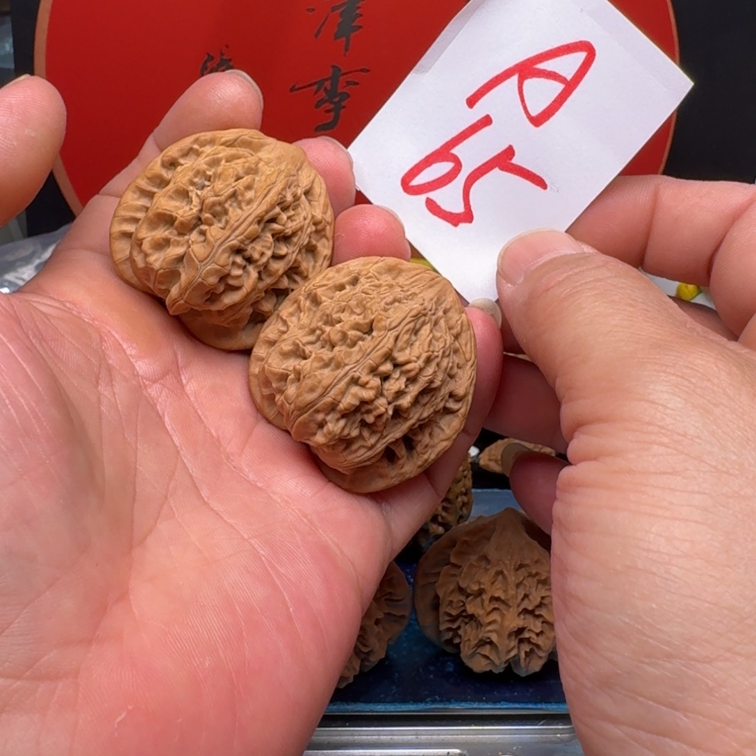 文玩核桃把件41望月