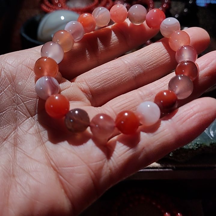 玛瑙/玉髓未镶嵌手链