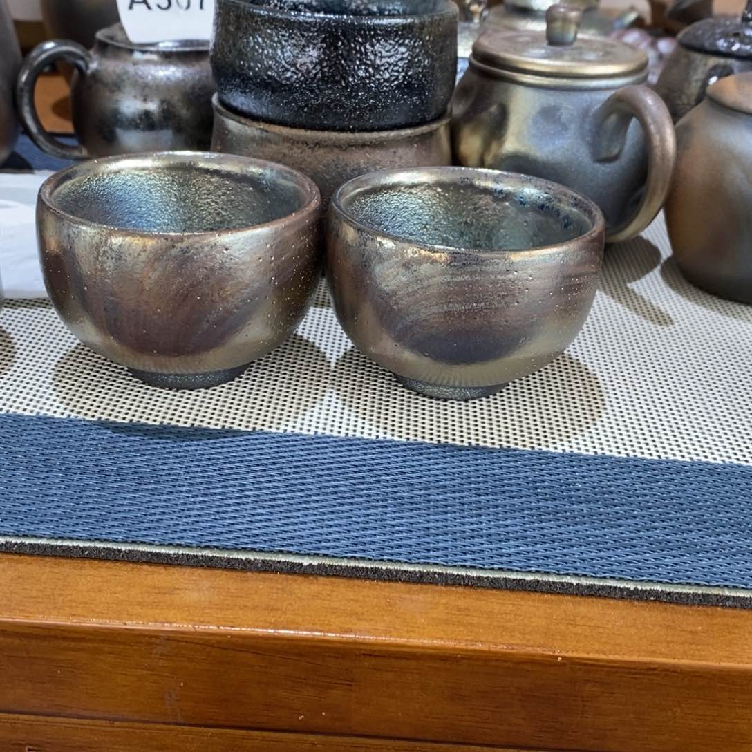 潘建水紫陶柴烧主人杯