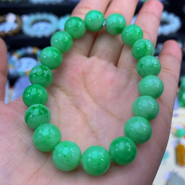 未镶嵌手链翡翠翡翠