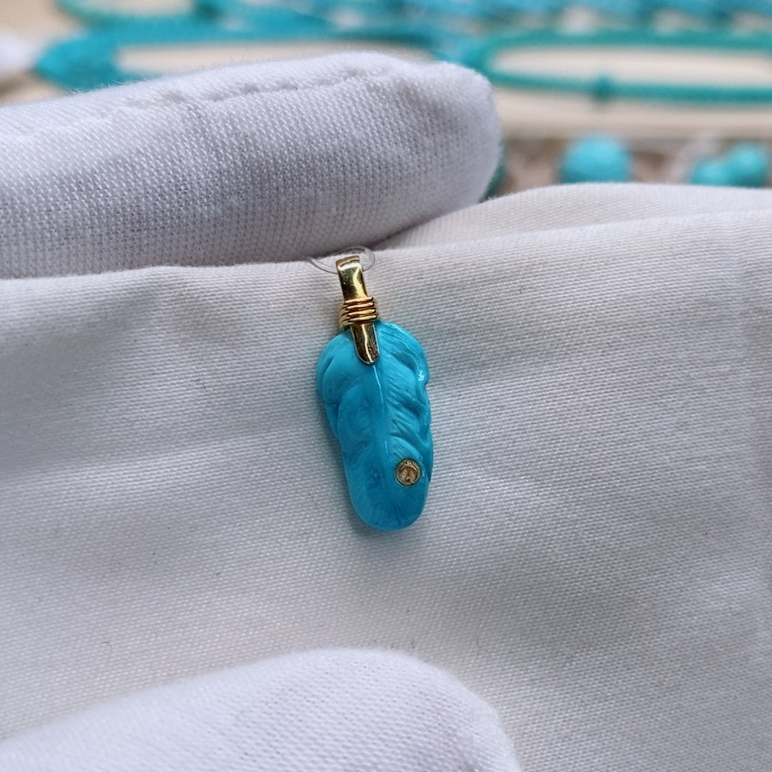 绿松石珠宝奇石未镶嵌